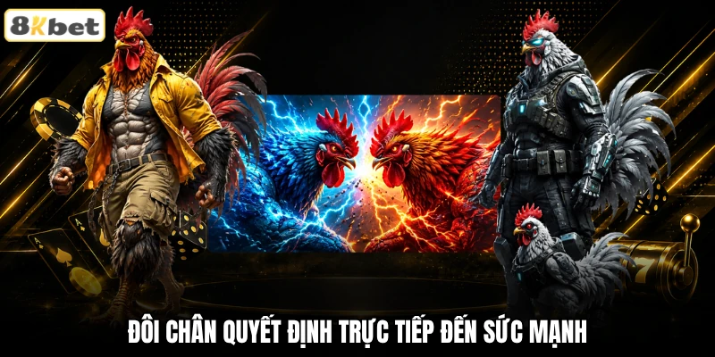 Đôi chân quyết định trực tiếp đến sức mạnh Đôi chân quyết định trực tiếp đến sức mạnh