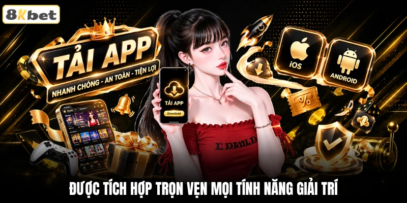 Được tích hợp trọn vẹn mọi tính năng giải trí Được tích hợp trọn vẹn mọi tính năng giải trí