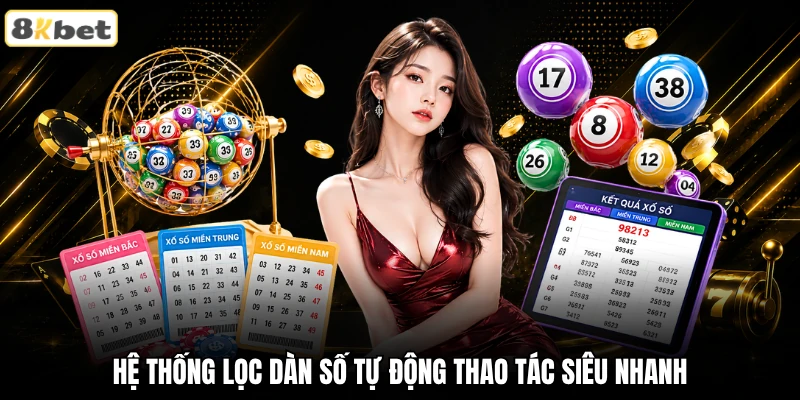 Hệ thống lọc dàn số tự động thao tác siêu nhanh