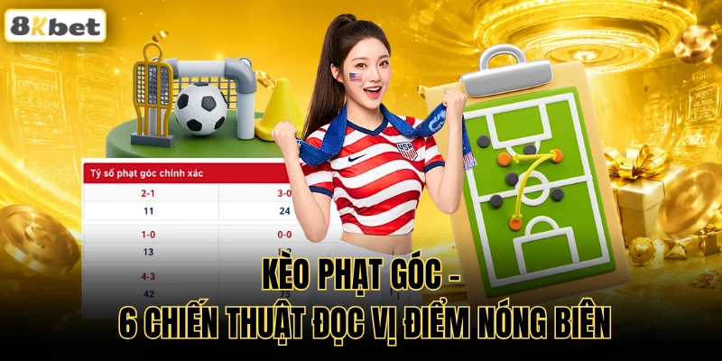 Kèo Phạt Góc - 6 Chiến Thuật Đọc Vị Điểm Nóng Biên