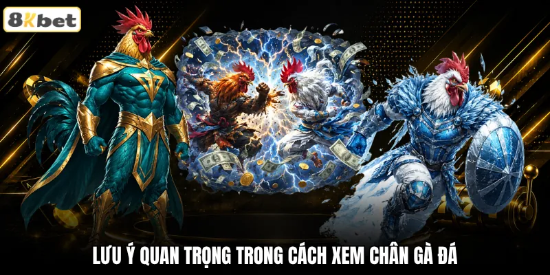 Lưu ý quan trọng trong cách xem chân gà đá Lưu ý quan trọng trong cách xem chân gà đá