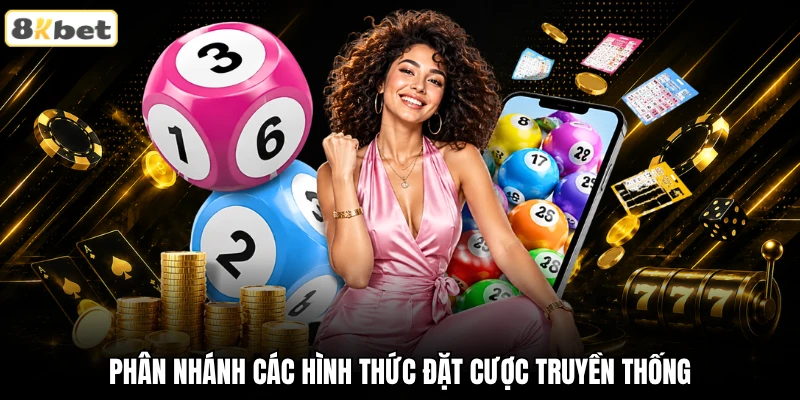 Phân nhánh các hình thức đặt cược truyền thống Phân nhánh các hình thức đặt cược truyền thống