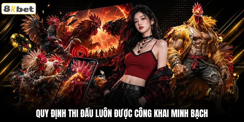 Quy định thi đấu luôn được công khai minh bạch Quy định thi đấu luôn được công khai minh bạch