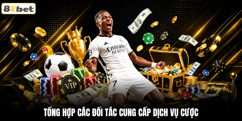 Tổng hợp các đối tác cung cấp dịch vụ cược